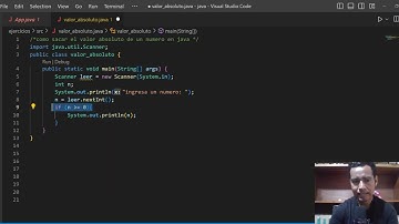 Como sacar el valor absoluto de un numero en java