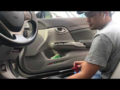 How to Open Door Trim Honda Civic FB