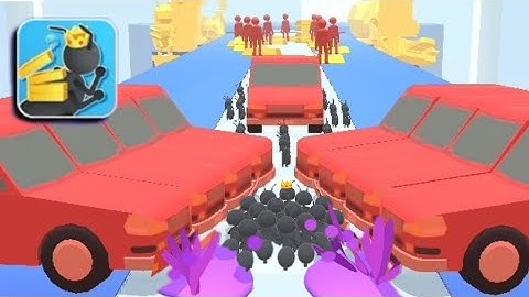 Tiny Run 3D Max Level - All Levels Gameplay (iOS & Android) Walkthrough part 35