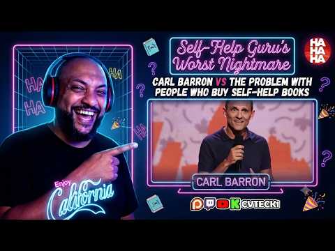AMERICAN REACTING TO | Carl Barron - The Problem With People Who Buy Self-Help Books