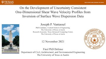 Developing Uncertainty-Consistent 1D Vs Profiles from Inversion of Surface Wave Dispersion Data