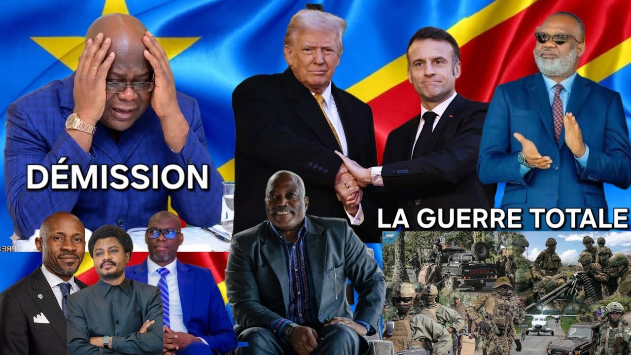 TRUMP ET LA FRANCE HAUSSENT LE TON CONTRE LA RDC, FTSHISEKEDI DOIT ...