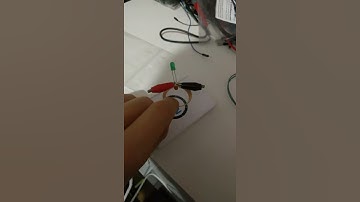 Powering a LED with NFC coils