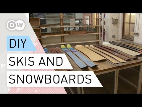 Video: How To Make Skis