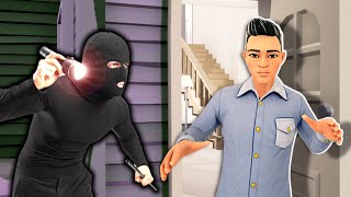 THERE'S ROBBERS IN MY HOUSE!  A House of Thieves Multiplayer Gameplay