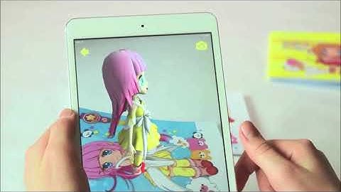 Augmented Reality Notebook - Girls - TIGRA Live Animations