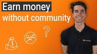 How to earn money without a community | Linkvertise