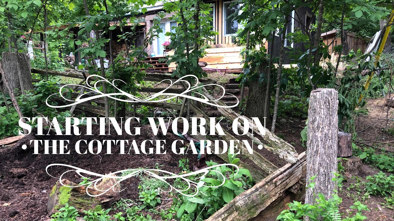 Starting Work On The Cottage Garden S Fence On How To Grow A