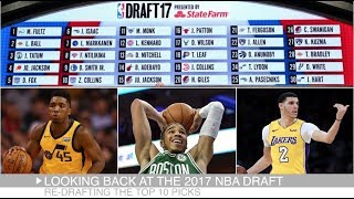 Redrafting the 2017 NBA Draft