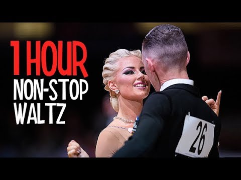 1 HOUR NON STOP WALTZ MUSIC MIX  Dancesport  Ballroom Dance Music