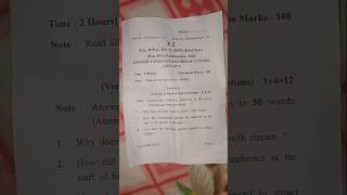 BA 1st year FC-2 English language Exam paper 2026 #short#EDUCATIONCAREER-v7v#