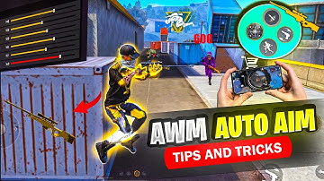 AWM TIPS AND TRICKS FREE FIRE 🔥 FREE FIRE AWM PRO SETTING🎯TOTAL GAMING | B2K FREE FIRE SETTING