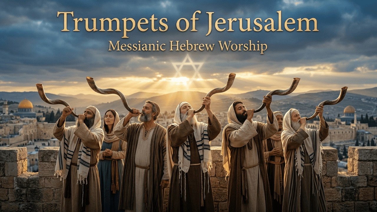 MESSIANIC HEBREW WORSHIP – Trumpets of Jerusalem | Shofar Praise ...