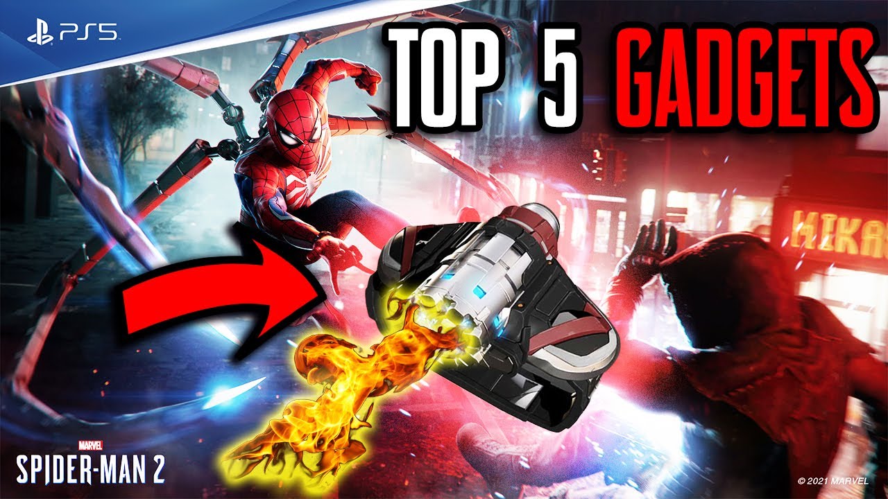 Best Gadgets in Marvel's Spider-Man 2, Ranked