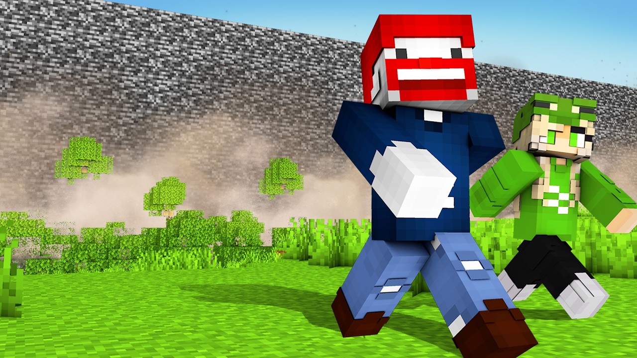 Die Bedrock Wand Verfolgt Uns und Stopt NIEMALS