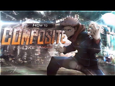 How to make composition like sanchez on alight motion tutorial ( edit breakdown)