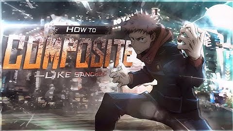 How to make composition like sanchez on alight motion tutorial ( edit breakdown)