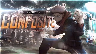 How to make composition like sanchez on alight motion tutorial ( edit breakdown)