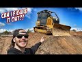 MY FIRST TIME TRYING TO OPERATE A DOZER