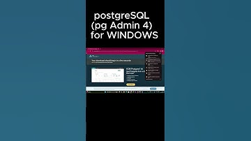 postgreSQL installation for windows  #databaseconcepts #technology #sql #postgres #postgresql