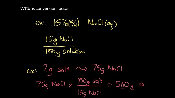 Week 3 -10. Percent (%) concentrations, parts-per-million (ppm), and parts-per-billion (ppb).