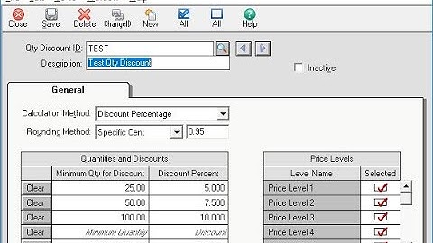 Setting Up Quantity Discounts in Sage 50 (formerly Peachtree Accounting)