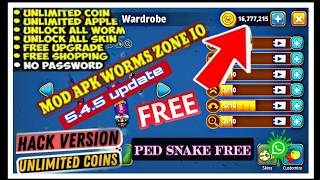 HOW TO DOWNLOADED WORMS ZONE APK MODE | WORM ZONE APK MODE KAISE DOWNLOAD KARE  screenshot 3