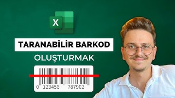 Excel İle Barkod Oluşturmak (5 Dakikada)