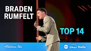 Braden Rumfelt Soars On Hard Fought Hallelujah Songs Of Faith American Idol 2026