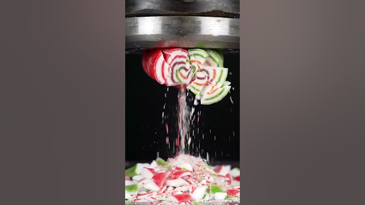 Will It CRUSH? Giant Jawbreaker vs. Hydraulic Press