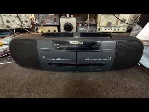 Repair attempt of TWO Magnavox boomboxes. aw7050/17 and 7030/17