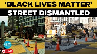 LIVE: Crews Deployed To Remove "Black Lives Matter" Plaza After Trump’s GOP Threatens Funding