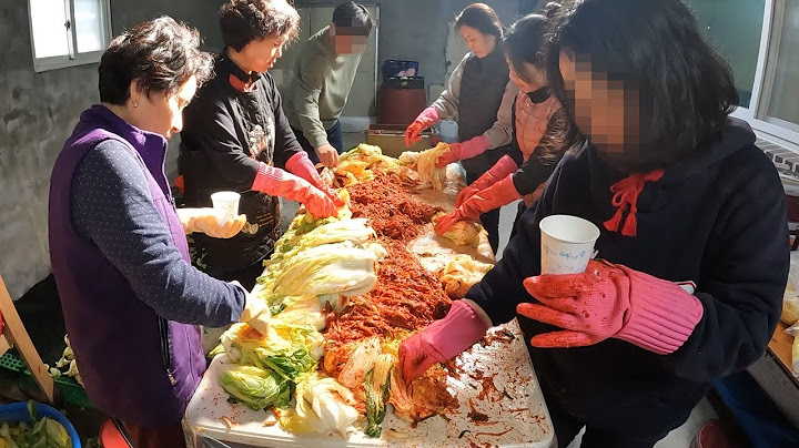 김장하는 날, 김장 김치에 보쌈 막걸리까지!