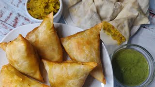 ALOO SAMOSA |FOLDING SAMOSA TECHNIQUE | RAMADAN RECIPE