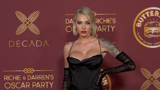 Summer Soderstrom attends Darren & Richie’s Oscar Party 2022 red carpet event