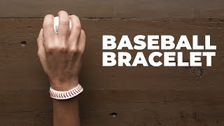 How To Make a Baseball Bracelet | Make it Cubs