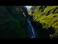 ICELAND Múlagljúfur Canyon DJI FPV Drone GoPro