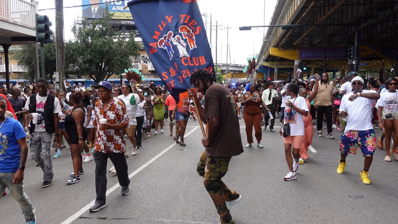 New Orleans Second Line | Family Ties 2024 | Epic Live Brass Band Showdown