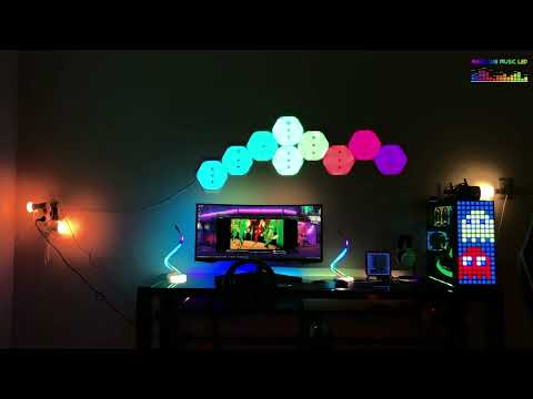 Video Ambilight WiFi theo mầu màn hình đèn xoắn ốc theo mầu... - youtube