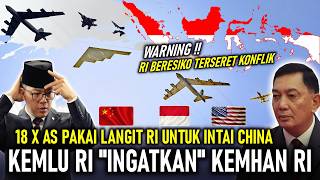 18X Pesawat Militer AS Lewat RI ! KEMLU RI Kirim Surat ke KEMHAN RI, Bahaya di Balik Permintaan AS !