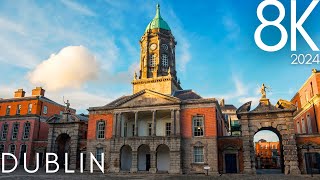 Dublin Ireland in 8K ULTRA HD 2024 - Travel Video