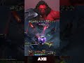 2 Level In 42 Seconds Axe Likes this Very Much #dota2 #dota2highlights #rampage