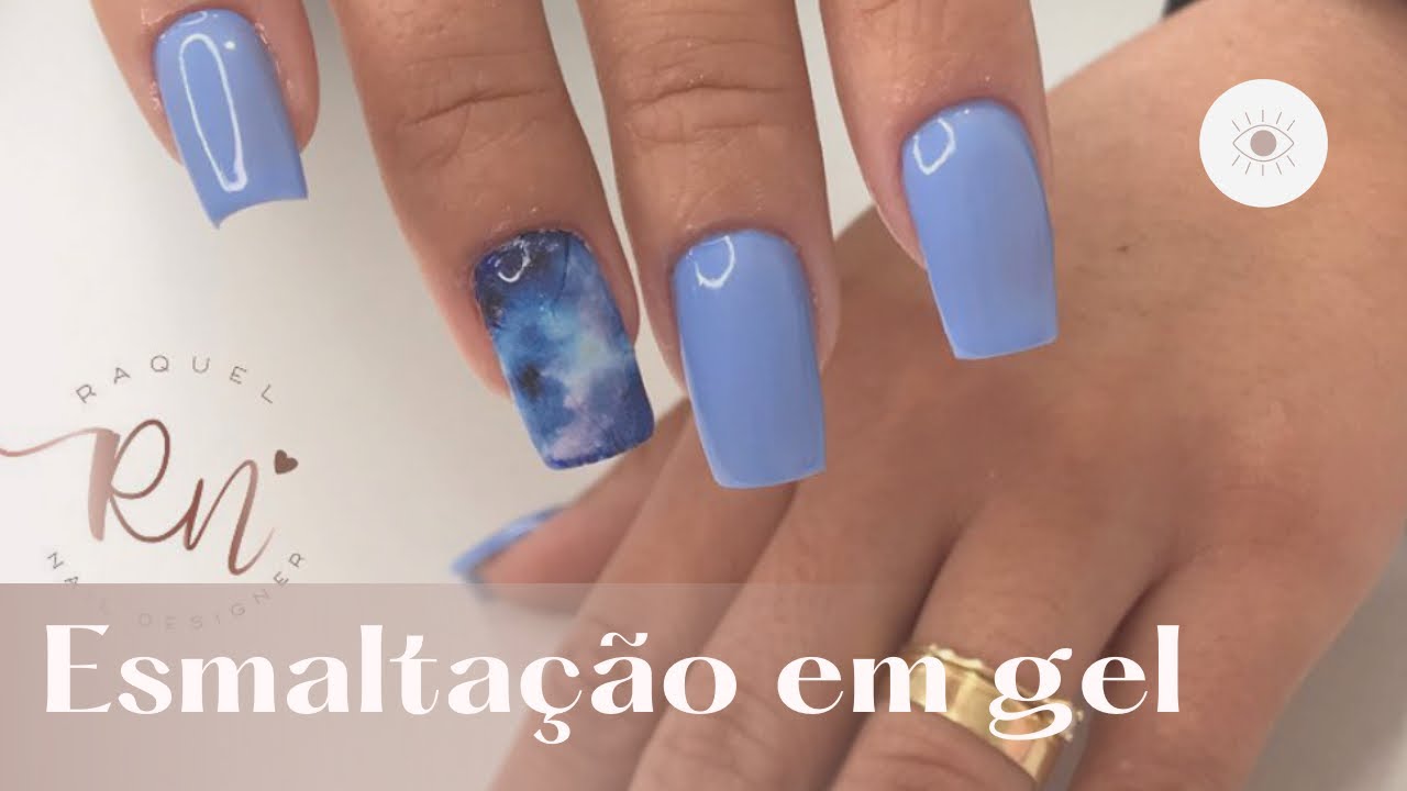 Passo a Passo de como fazer esmaltação em gel + DICAS - YouTube