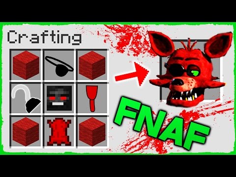 minecraft-fnaf---how-to-summon-foxy-in-a-crafting-table!