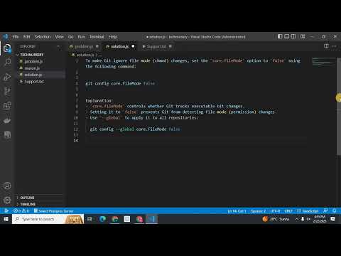How to Make Git Ignore File Mode (chmod) Changes
