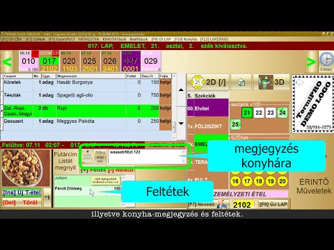 Termipro éttermi program frissÃtése
