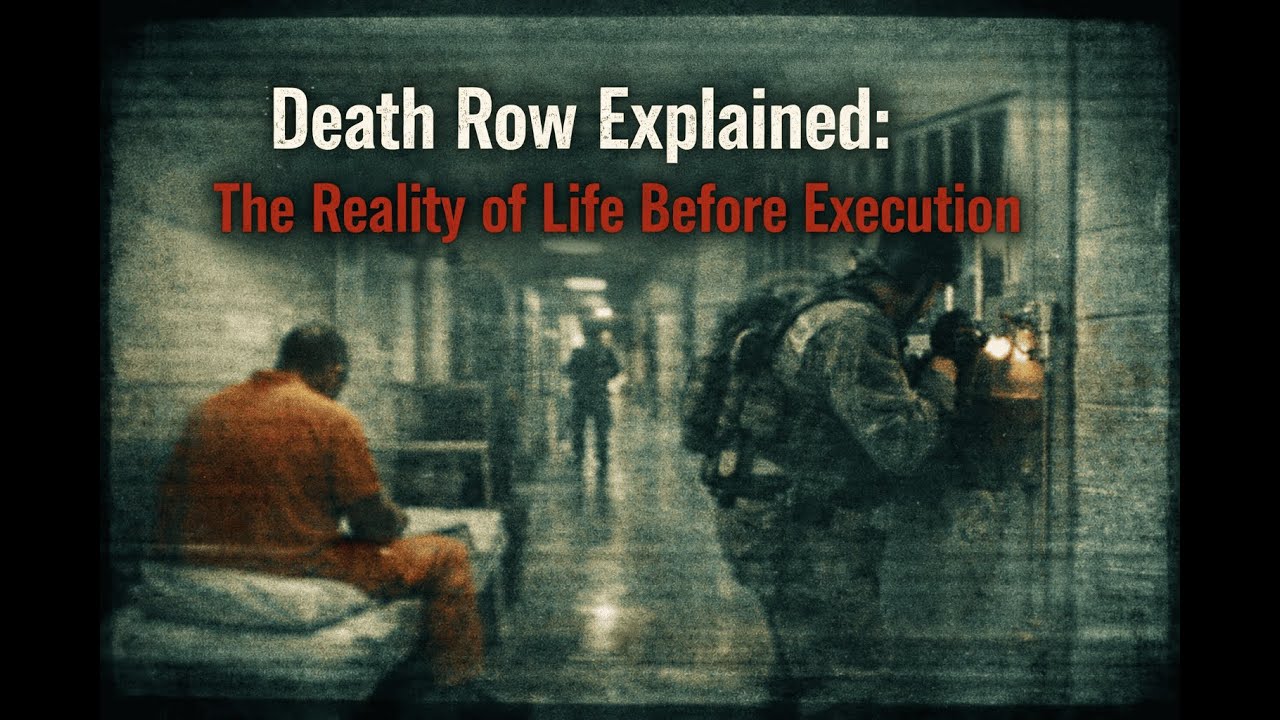 Death Row Explained: The Shocking Reality of Life Before Execution in ...