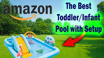 INTEX PLAY CENTER JUNGLE ADVENTURE UNBOXING + PLAYTIME from Amazon