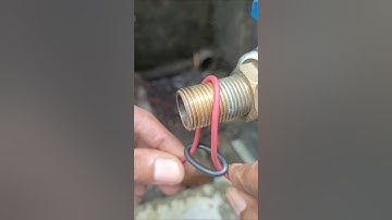 Smart method! How can you practically put on the O-ring seal! #diy #lifehack #tips