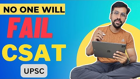 How to clear CSAT? CSAT Comprehension Strategy❤️